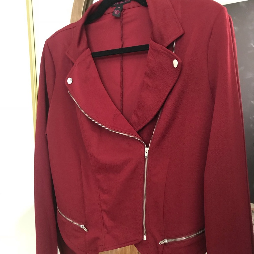 Zipper front jacket